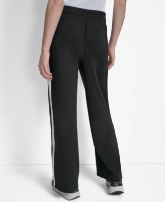 Women's Modified Wide-Leg Side-Stripe Pants
