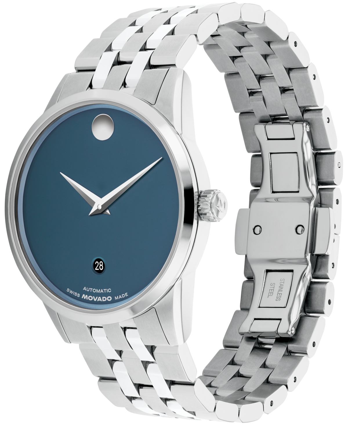 Movado Men's Museum Classic Auto Swiss Automatic Stainless Steel Watch