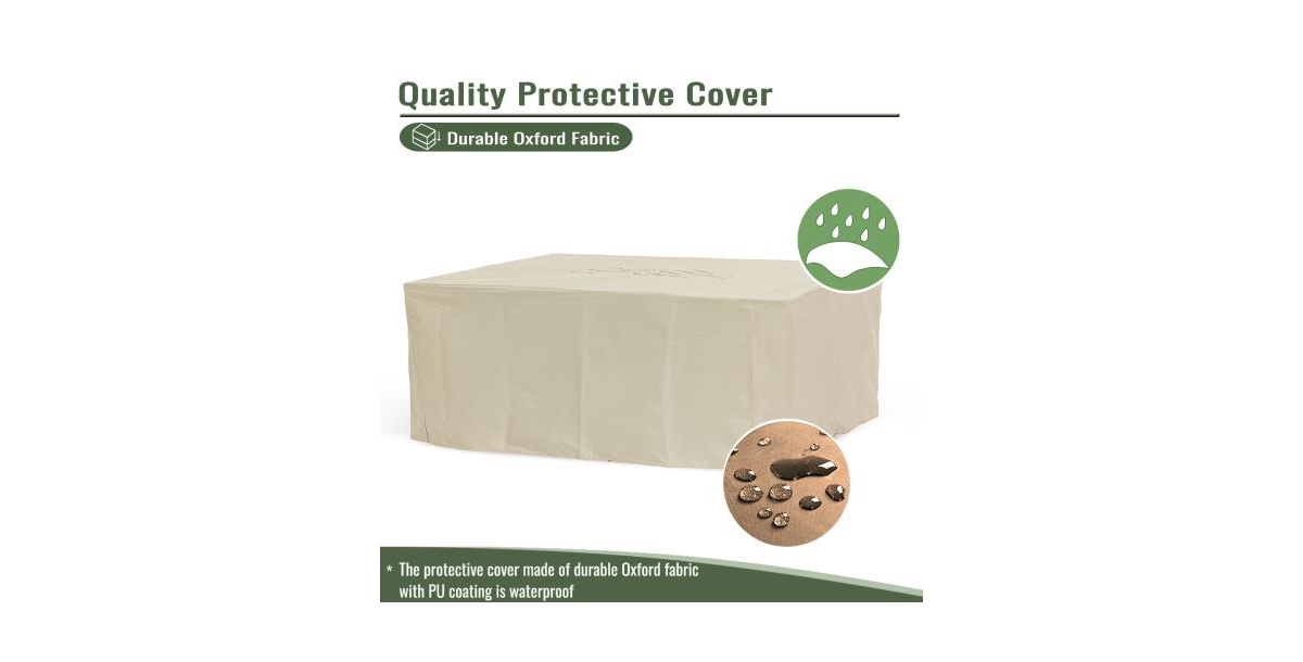 42 Inch Rectangular Propane Fire Pit Table with Glass Wind Guard and 50000 Btu Burner