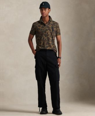 Men's Short Sleeve Animated Polo Shirt