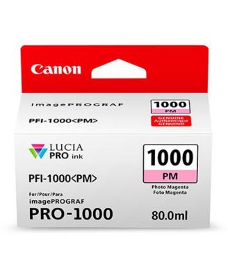 2 Pack PFI-1000PM Photo Magenta LUCIA PRO ink for imagePROGRAF PRO-1000