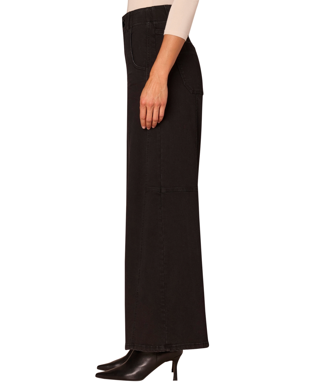 Democracy Women's "ab" Solution Skyrise Jeans In Black