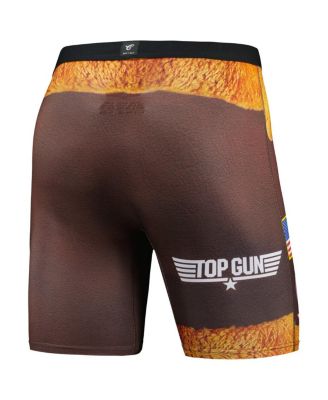 Men's Brown Top Gun Mitchell Boxer Briefs