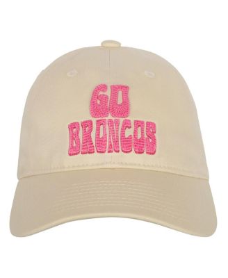 Big Girls Cream Denver Broncos Blitz Adjustable Hat