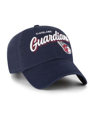 Women's Navy Cleveland Guardians Ariana Clean Up Adjustable Hat