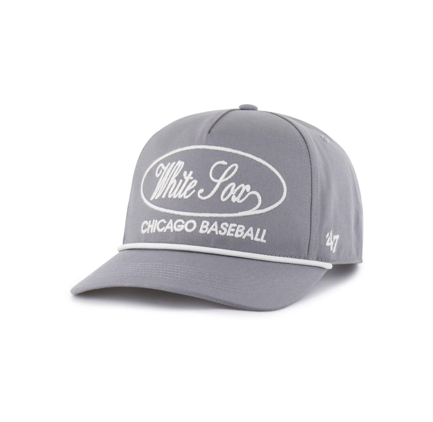 Men's Gray Chicago White Sox Foundational Hitch Adjustable Hat