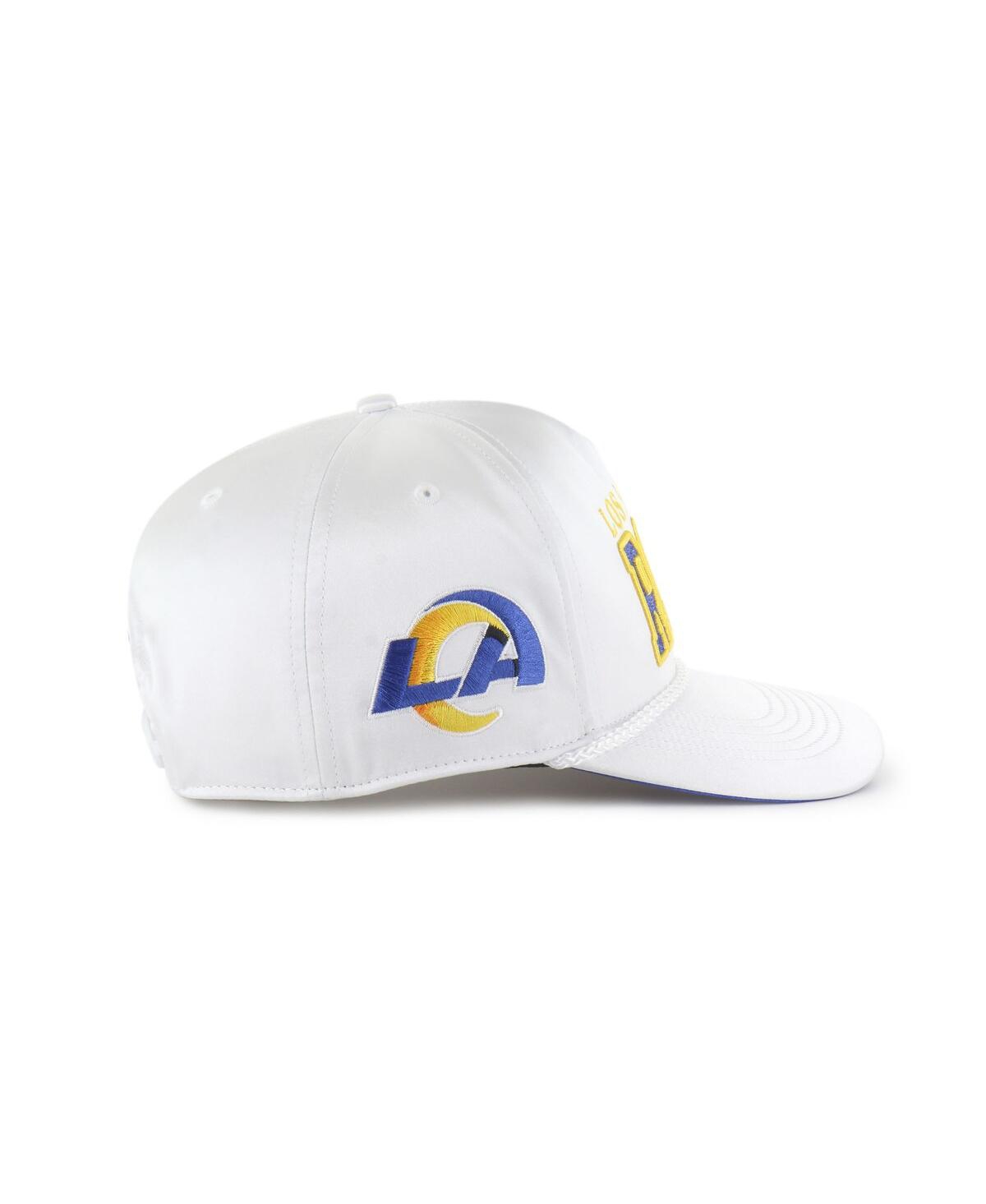 47 Brand Women's White Los Angeles Rams Outspoken Hitch Adjustable Hat In White