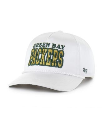 Women's White Green Bay Packers Outspoken Hitch Adjustable Hat