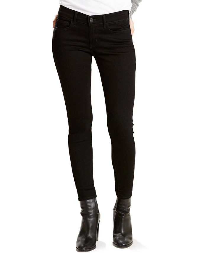 ondergeschikt Metalen lijn historisch Levi's Women's 710 Super Skinny Jeans in Short Length & Reviews - Jeans -  Women - Macy's
