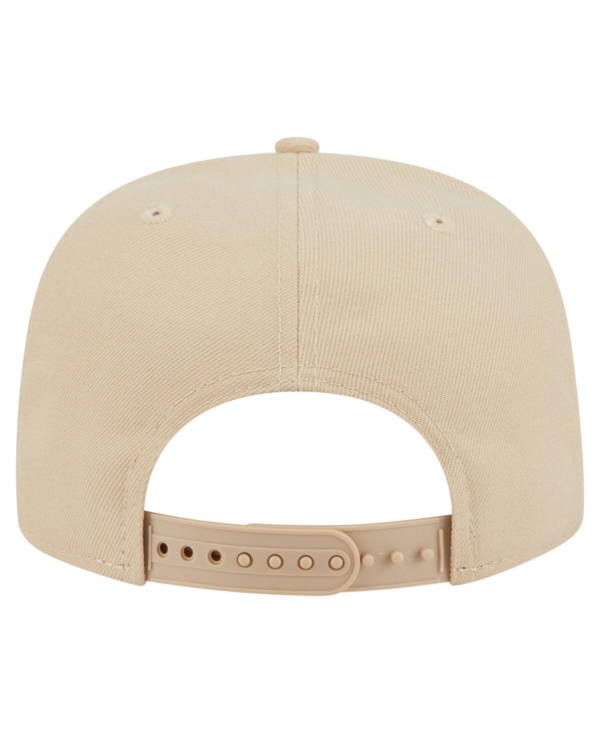 New Era Men's Light Beige Chicago Bears Color Pack A-Frame 9FIFTY Snapback Hat