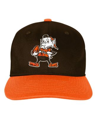 Big Boys and Girls Brown Cleveland Browns True Retro Adjustable Hat