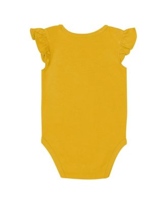 Baby Boys and Girls 2-Piece Minnesota Vikings The Sunshine Bodysuit Set