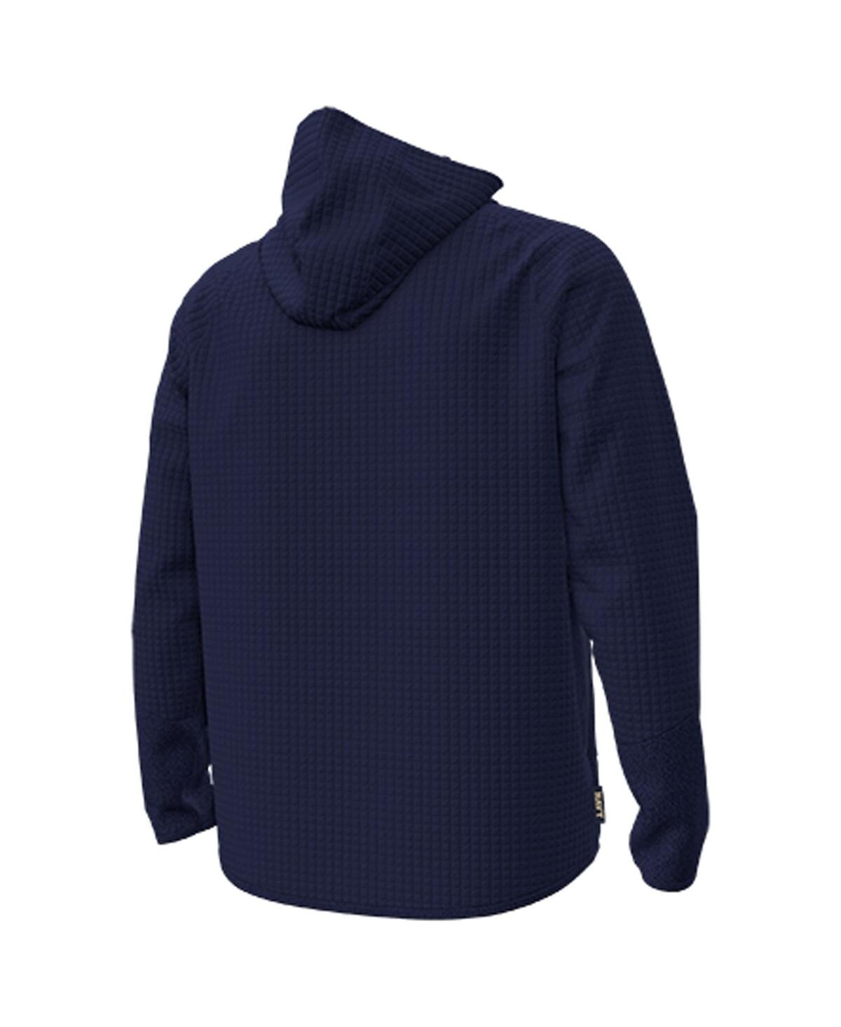 Under Armour Men's Navy Midshipmen Unstoppable Raglan Full-zip Jacket In Blue