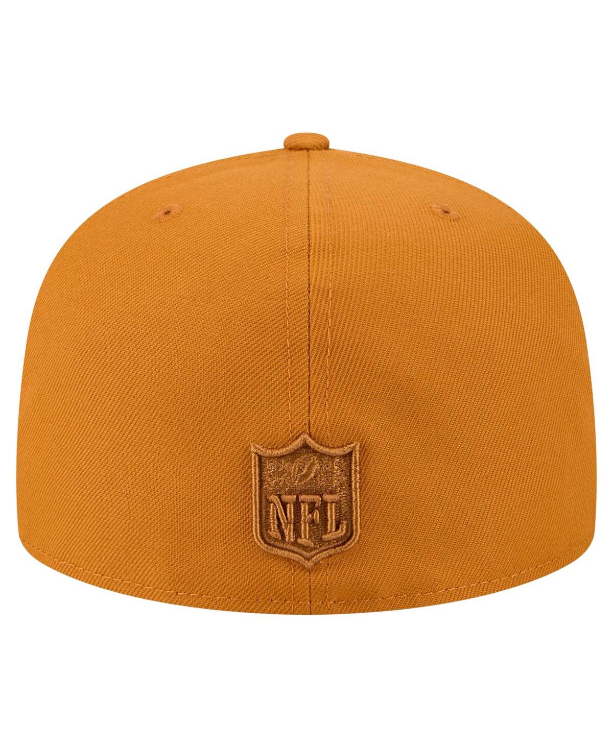 New Era Men'sâ Brown Tennessee Titans Color Pack A-frame 59fifty Fitted Hat In Pattern