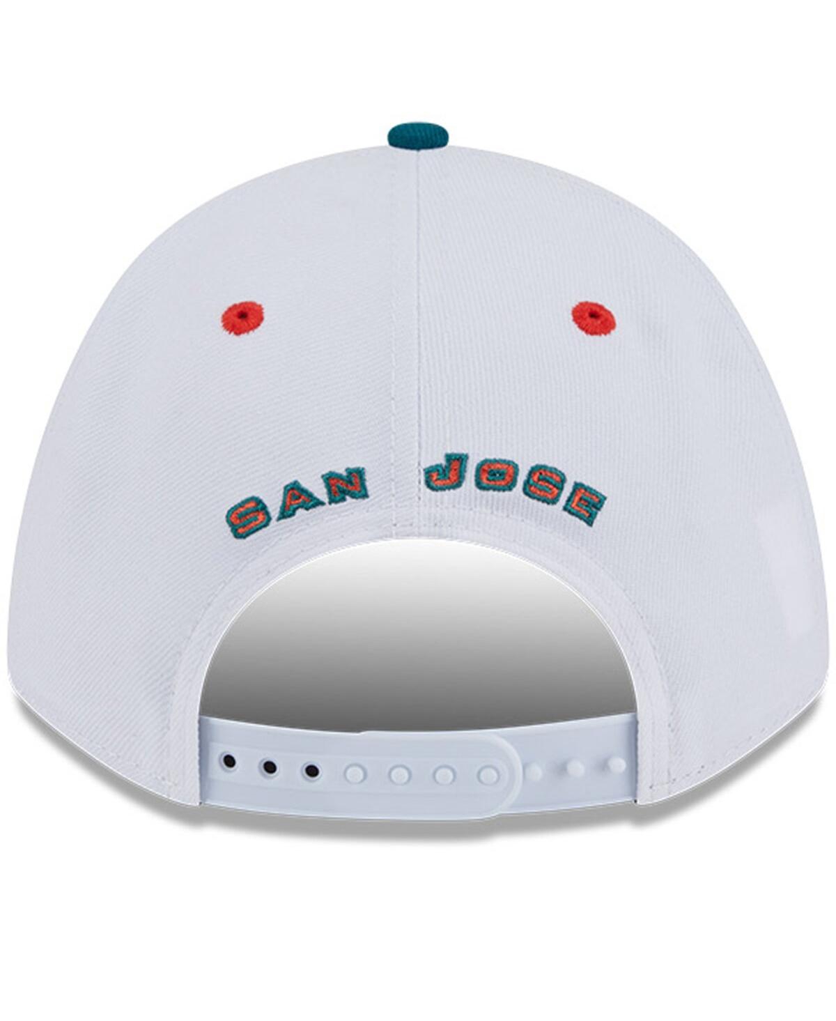 New Era Big Boys And Girls White San Jose Earthquakes 2025 Jersey Hook 9forty M-crown Adjustable Hat In Blue