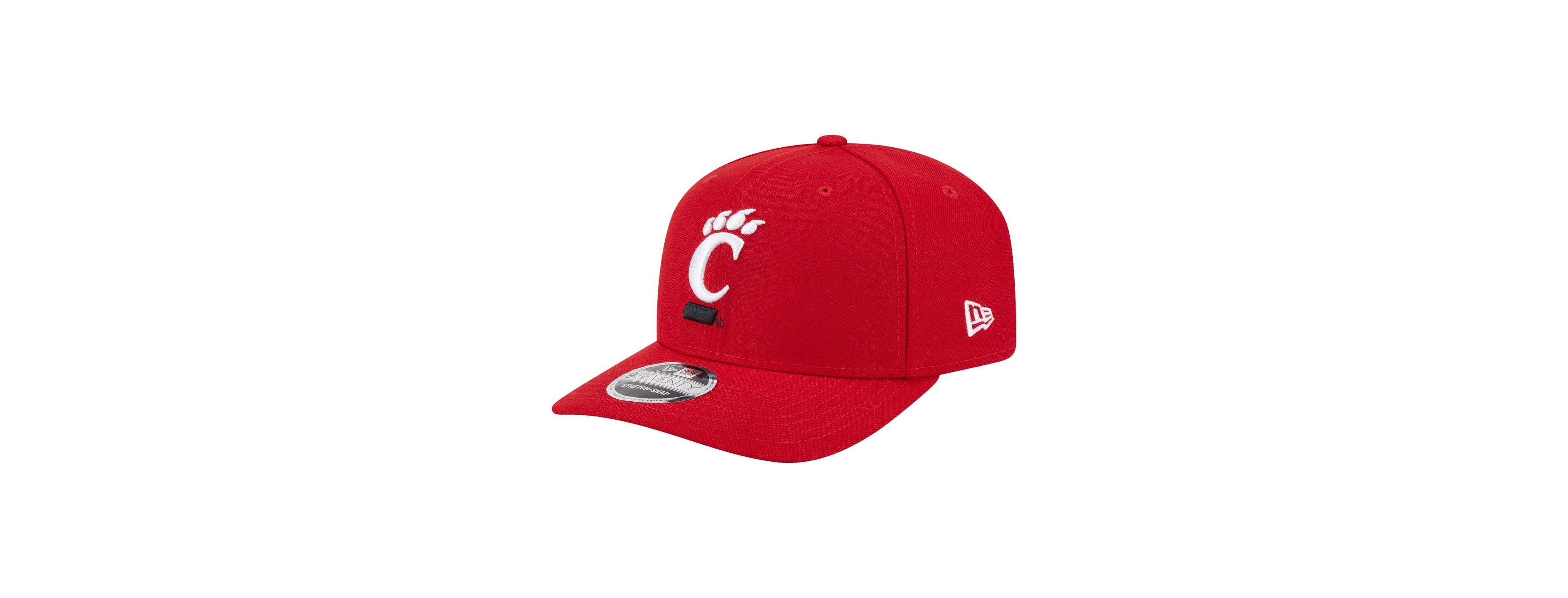 New Era Men's Red Cincinnati Bearcats Team Collective 9SEVENTY Stretch-Snap Adjustable Hat