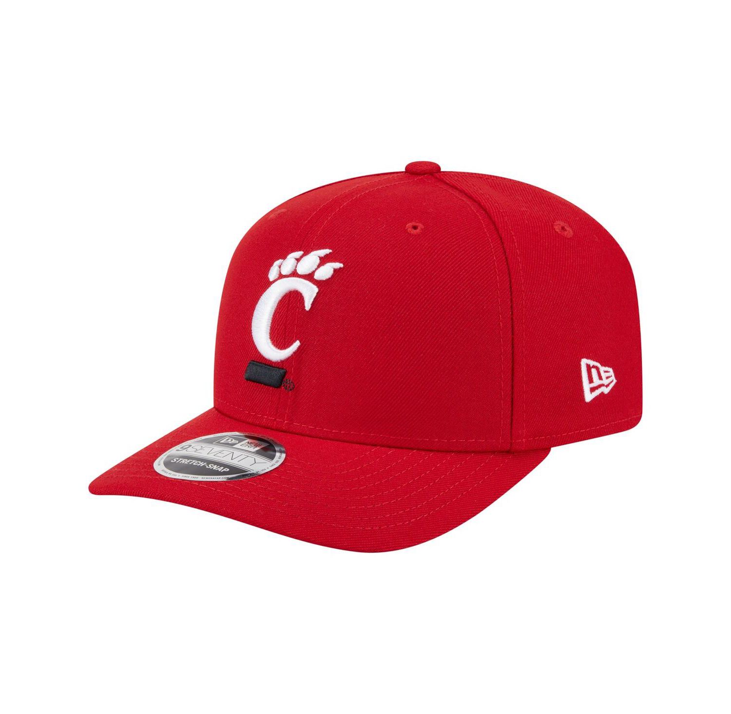 Men's Red Cincinnati Bearcats Team Collective 9SEVENTY Stretch-Snap Adjustable Hat