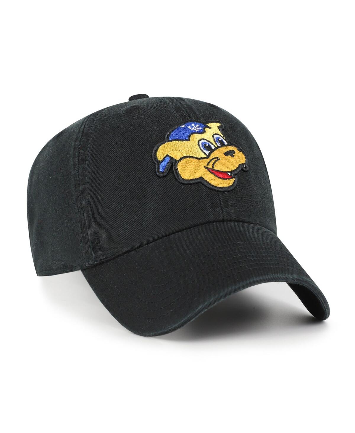 47 Brand Big Boys And Girls Black Kentucky Wildcats Clean Up Adjustable Hat In Black
