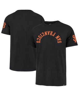 '47 Brand - Men's Black San Francisco Giants Upside Down Two-Peat Franklin T-Shirt