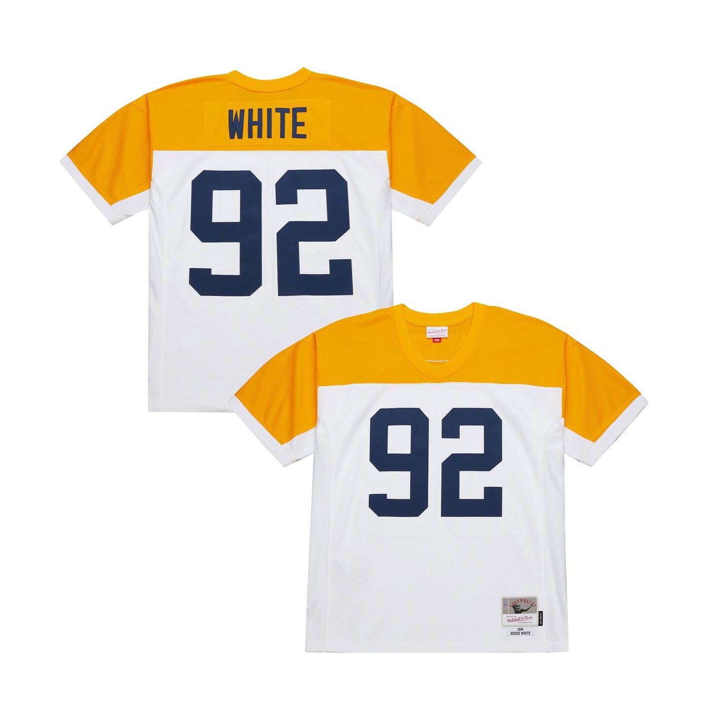 Мужской топ Mitchell & Ness Reggie White Green Bay Packers 1994 Legacy Replica Jersey — фото 1