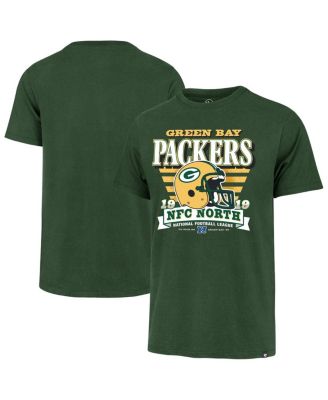 '47 Brand - Men's Green  Bay Packers Stripe Splash Franklin Throwback T-Shirt