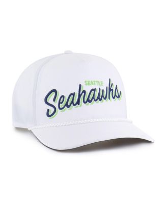 Men's White Seattle Seahawks Brrr Fairway Hitch Adjustable Hat
