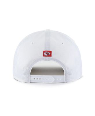 Men's White Kansas City Chiefs Brrr Fairway Hitch Adjustable Hat