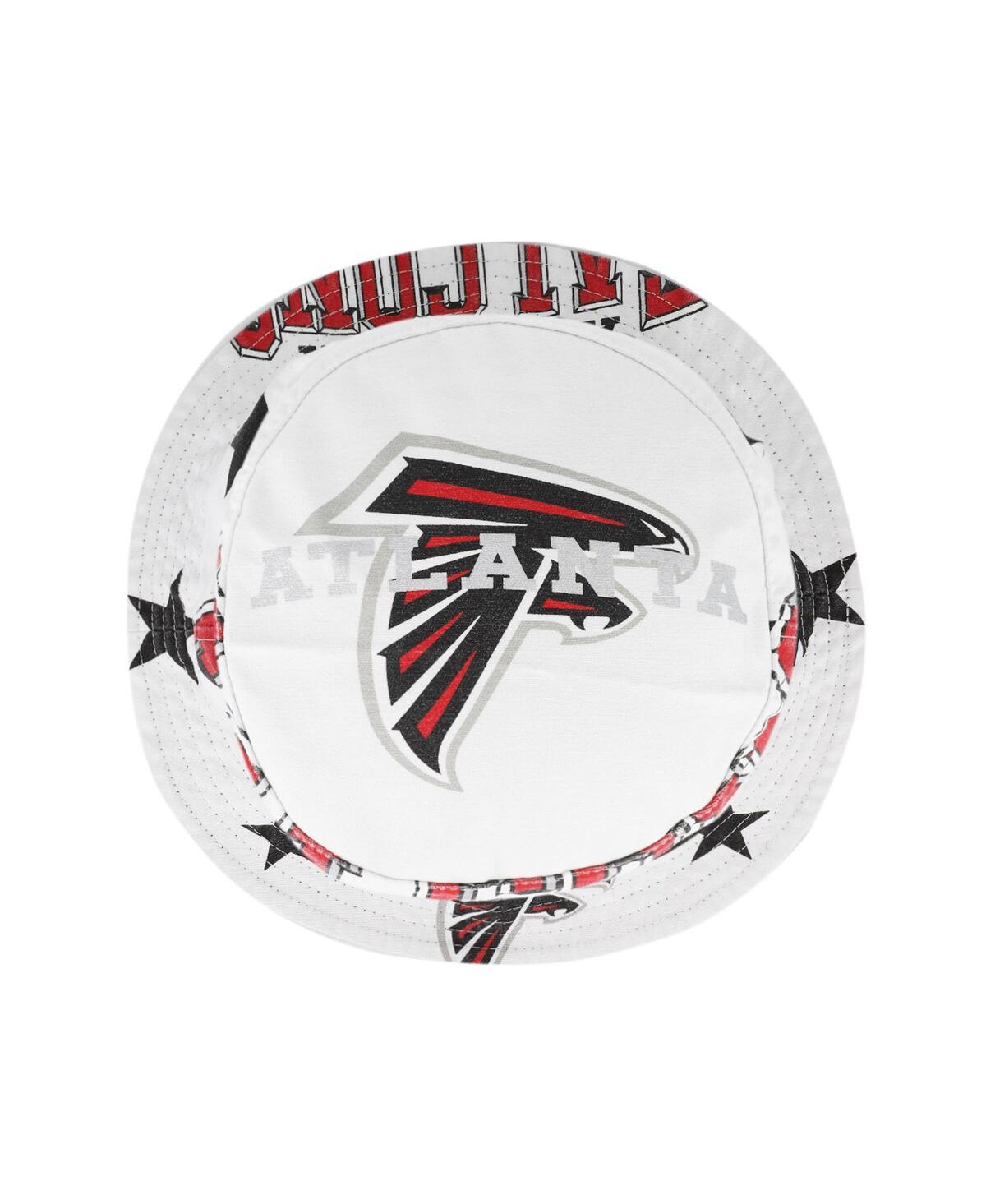 47 Brand Women's White Atlanta Falcons Energize Bucket Hat In White