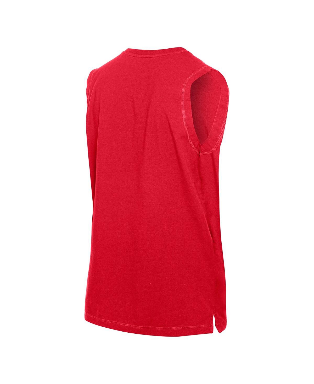 New Era Men'sâ Red Tampa Bay Buccaneers Leisure Collection Tank Top In Red