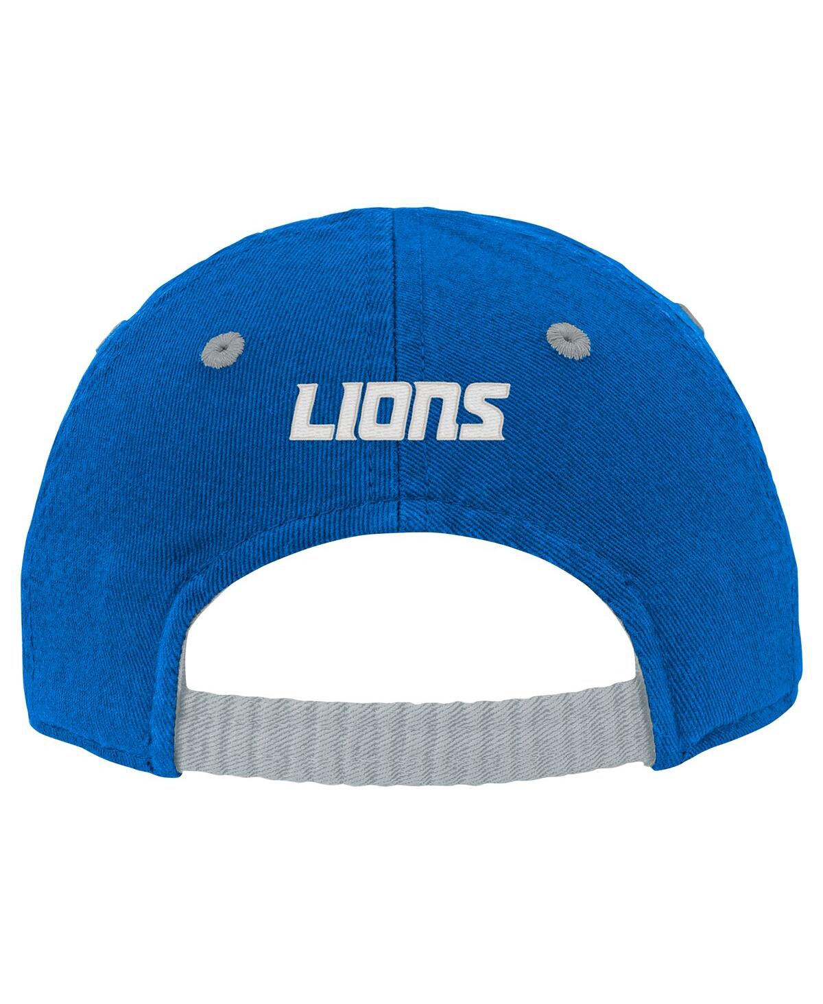 Outerstuff Baby Boys And Girls Blue Detroit Lions Team Slouch Flex Hat In Blue