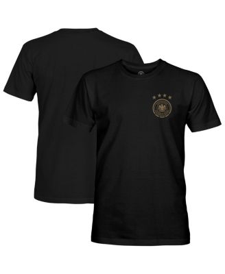 1863FC - Men's Black Germany National Team Mono Badge T-Shirt