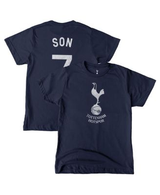 1863FC - Big Boys and Girls Son Heung-Min Navy Tottenham Hotspur Player T-Shirt
