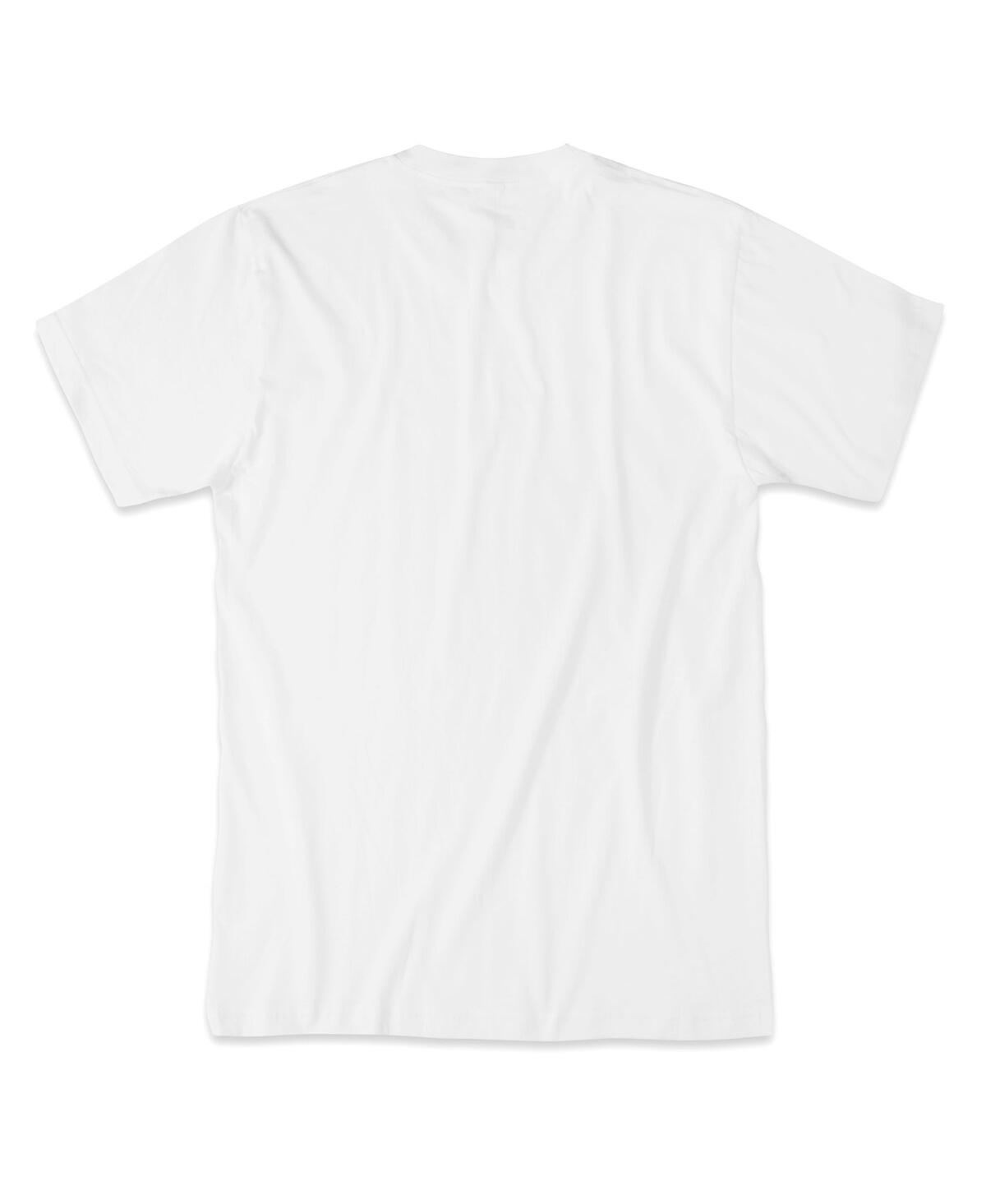 1863fc Men's White Everton Color Badge T-shirt In White