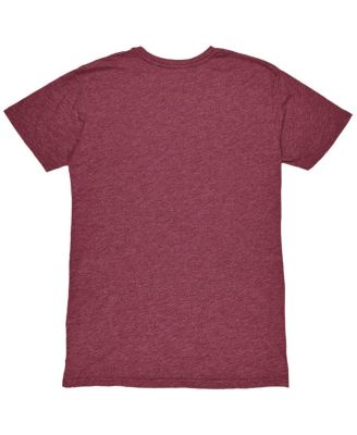 Men's Maroon Detroit City FC Color Crest Twisted Tri-Blend Slub T-Shirt