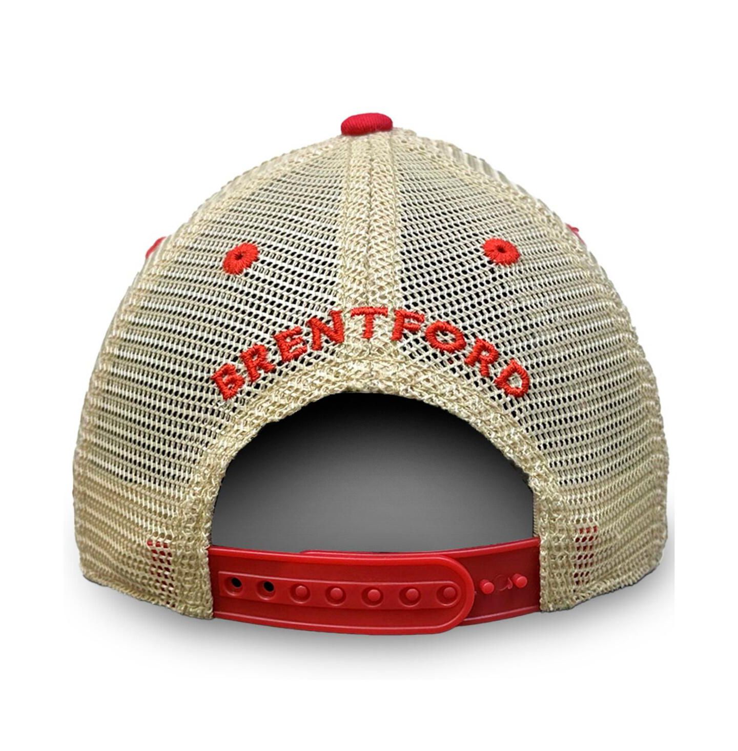 Мужская кепка 1863FC Red Brentford FC Trucker Adjustable Hat — фото 3