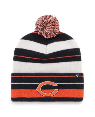 '47 Brand - Men's Navy Chicago Bears Powerline Cuffed Knit Pom with Hat