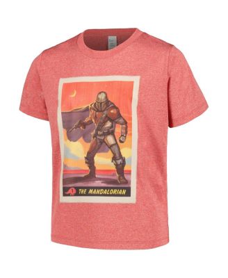 Big Boys and Girls The Mandalorian Poster T-Shirt