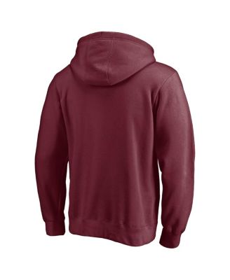 Men's Maroon Texas A&M Aggies Block Party Elevate Play Fleece Pullover Hoodie