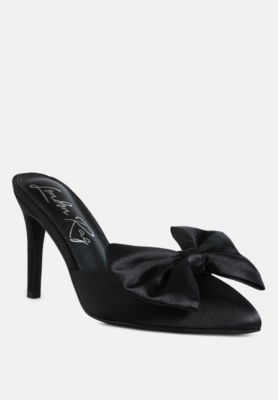 Women's Sidonie Bow Detail Stiletto Mules