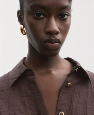 Women's Adjustable Waist Lyocell Shirt