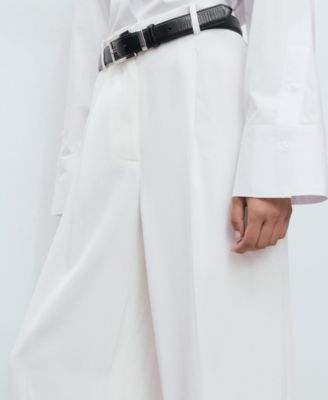 Women's Crop Poplin Shirt