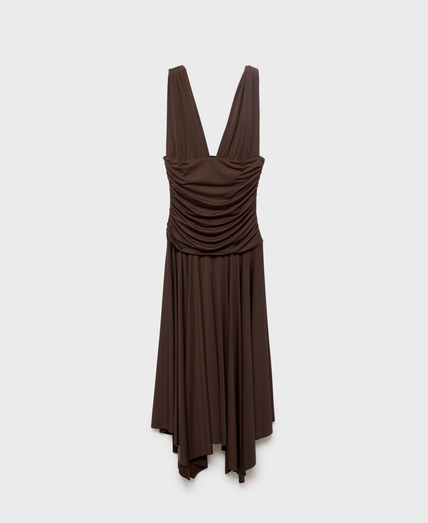 Women's Combined Design Long Dress