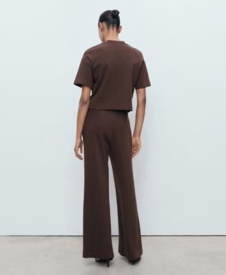 Women's Straight-Fit Cotton Pants