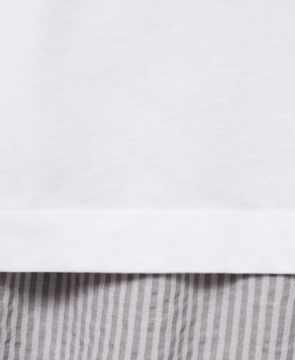 Women's 2-Piece Seersucker Striped Pajamas