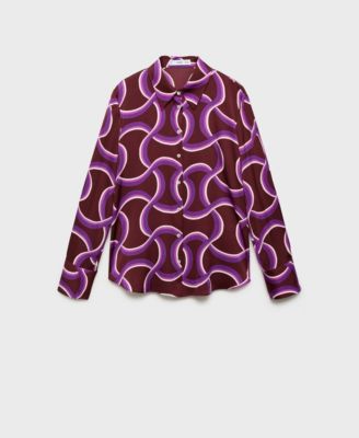 Women's Abstract Print Shirt