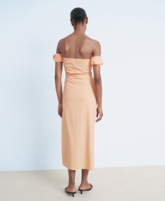 Women's Strapless Midi Dress