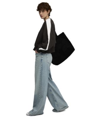 Women's T7 Over Oversized Crewneck Sweatshirt