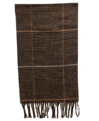Men's Large Glen Plaid Scarf