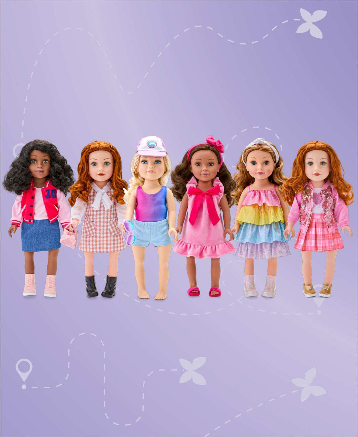 Детские куклы Journey Girls Glam Party Dress Fashion Pack — фото 9