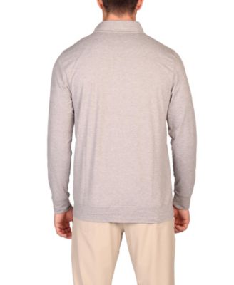 Men's Brushed Melange Super Soft Quarter Zip Men's Tailorbyrd Brushed Melange Super Soft Quarter Zip Sweaters